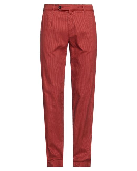 Massimo Alba Red Pants for men