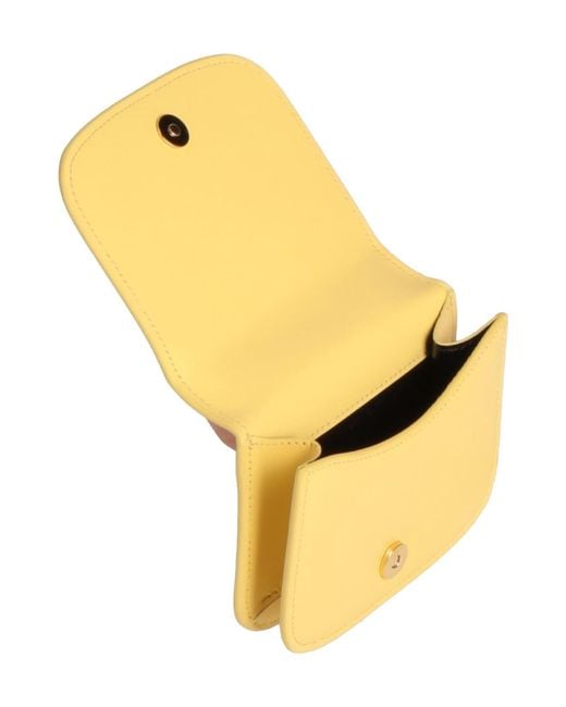 Jil Sander Yellow Handbag