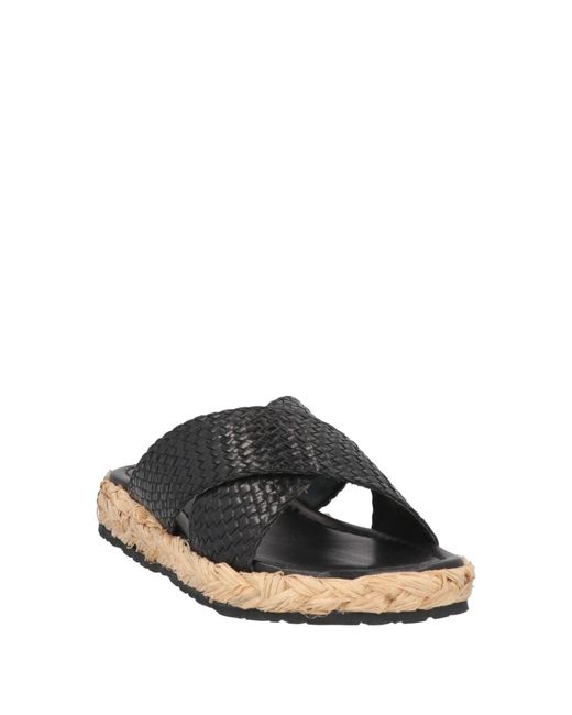 Espadrillas di Studio Moda in Black
