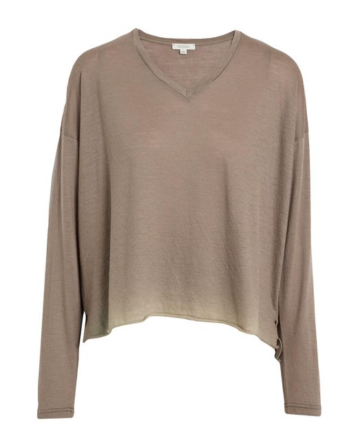 Crossley Brown Sweater Virgin Wool