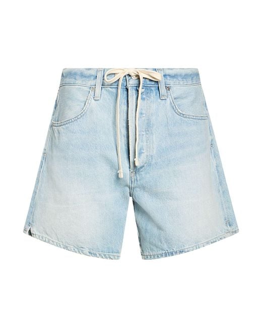 Citizens of Humanity Blue Denim Shorts Recycled Cotton