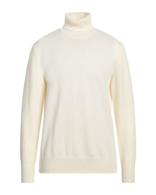 Altea White Turtleneck for men