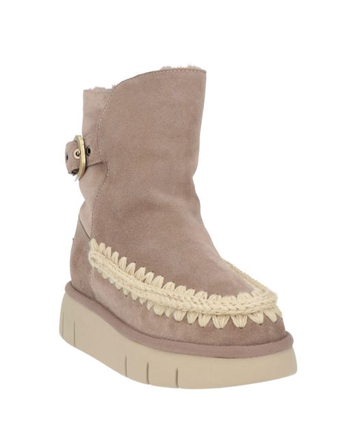 Mou Brown Ankle Boots