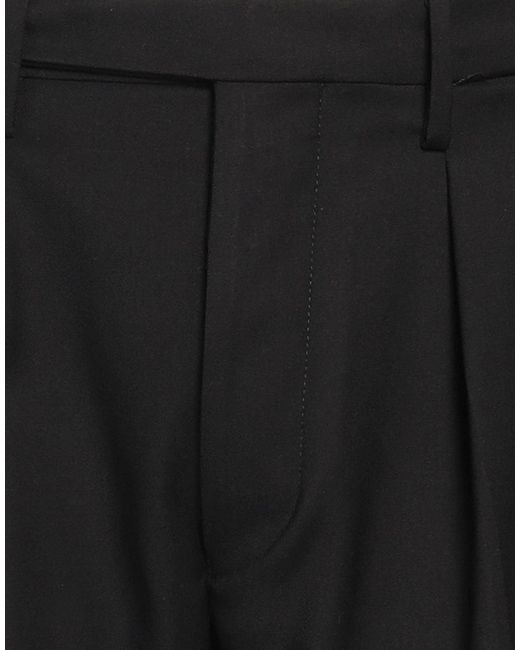 MICHELE CARBONE Black Trouser for men