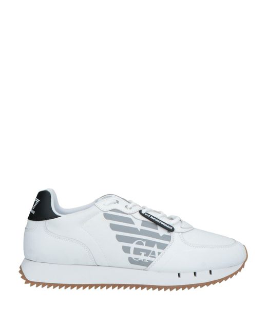 EA7 White Trainers for men