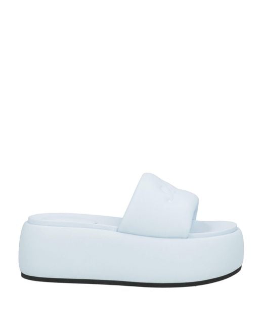 Amiri White Sandals Leather