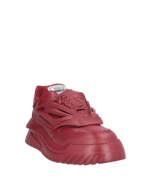 Versace Red Trainers for men