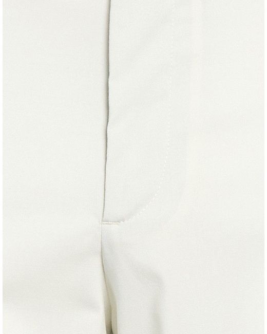Grifoni White Light Pants Virgin Wool, Elastane for men