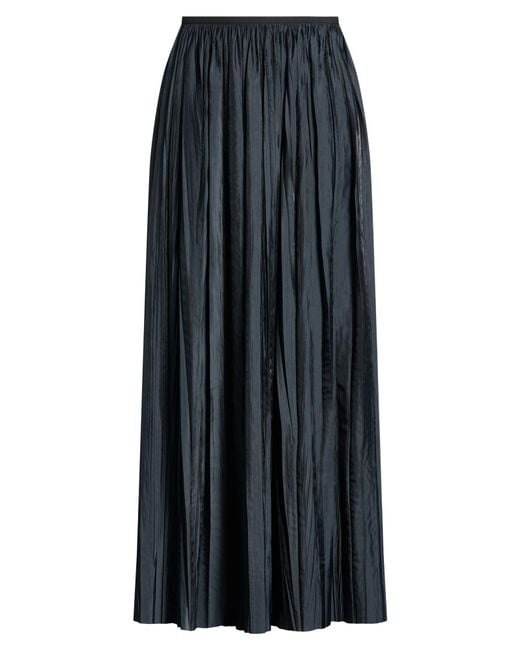Roberto Collina Blue Maxi Skirt Polyester