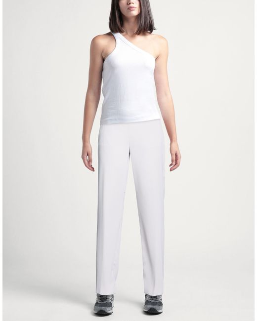 Camilla White Light Pants Polyester