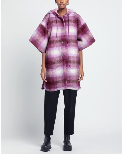 Gaelle Paris Purple Coat