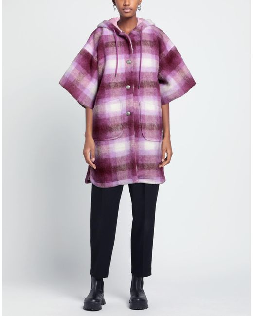 Gaelle Paris Purple Coat