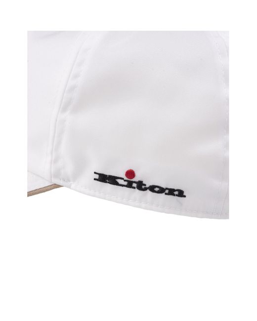Kiton Mützen & Hüte in White für Herren