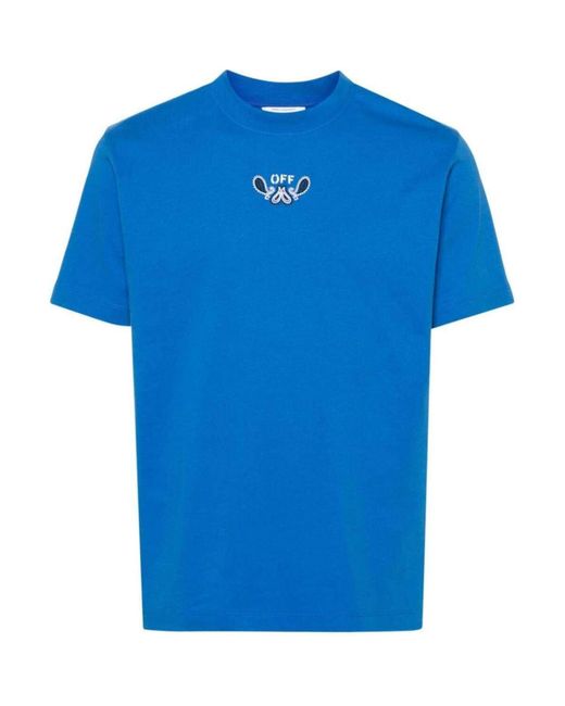 Off-White c/o Virgil Abloh T-shirts in Blue für Herren