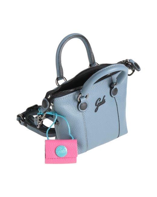 Gabs Blue Handbag Calfskin