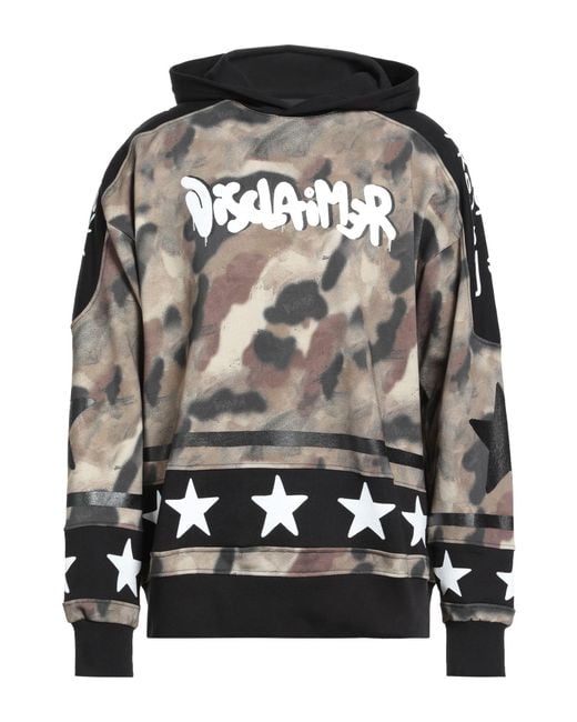 DISCLAIMER Gray Sweatshirt Cotton for men