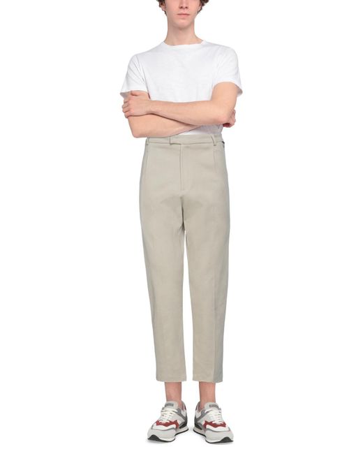 Low Brand Natural Cropped Trousers for men