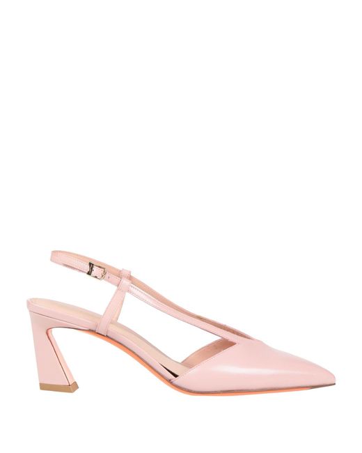 Santoni Pink Pumps