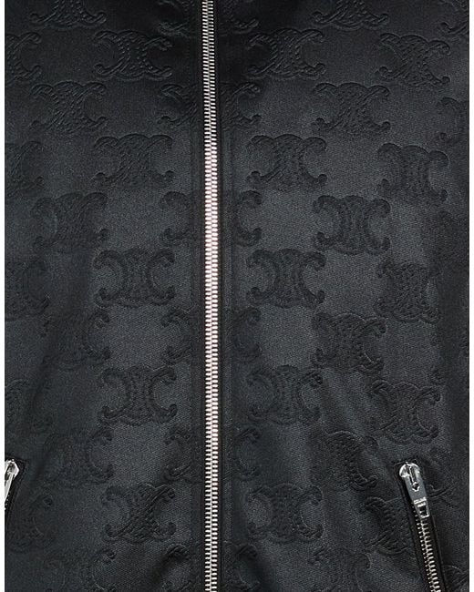 Céline Black Jacket Polyester for men