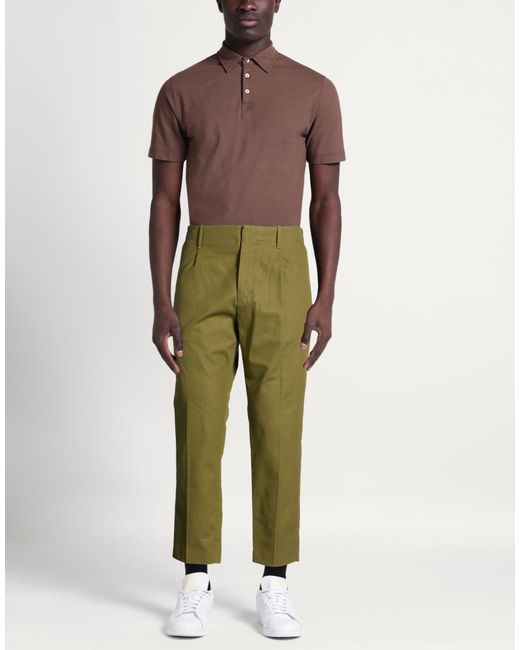 hindustrie Green Trouser for men