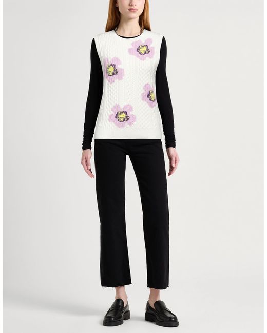 Pullover Maje de color White