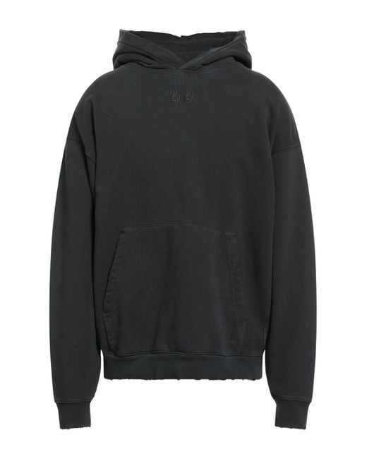 Sudadera 44 Label Group de hombre de color Black
