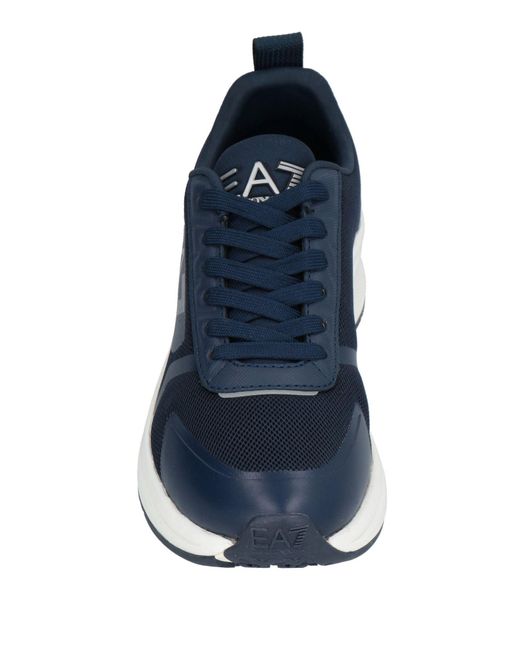 EA7 Blue Trainers for men