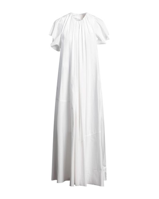 Vestido largo MM6 by Maison Martin Margiela de color White