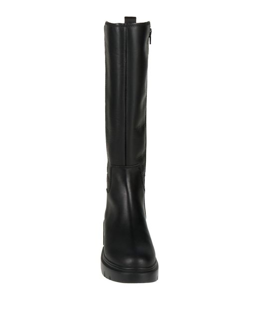 Stonefly Black Boot Leather