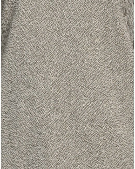 Golden Goose Deluxe Brand Gray Light Mini Dress Virgin Wool