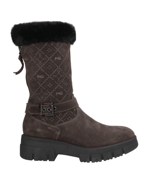 Nero Giardini Black Ankle Boots Leather, Textile Fibers