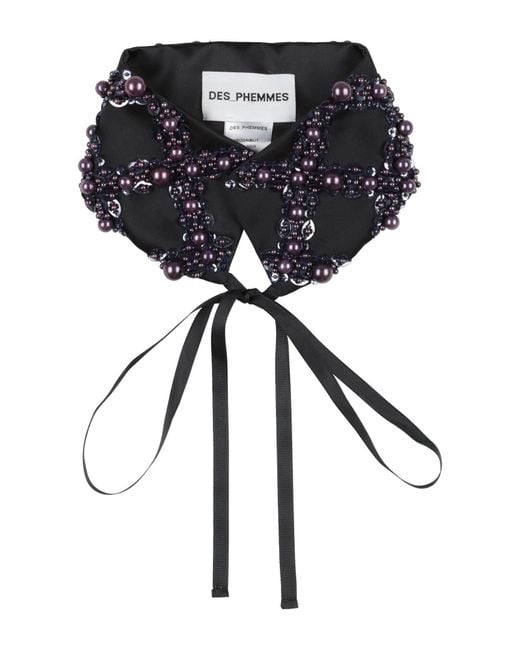 DES_PHEMMES Black Scarf