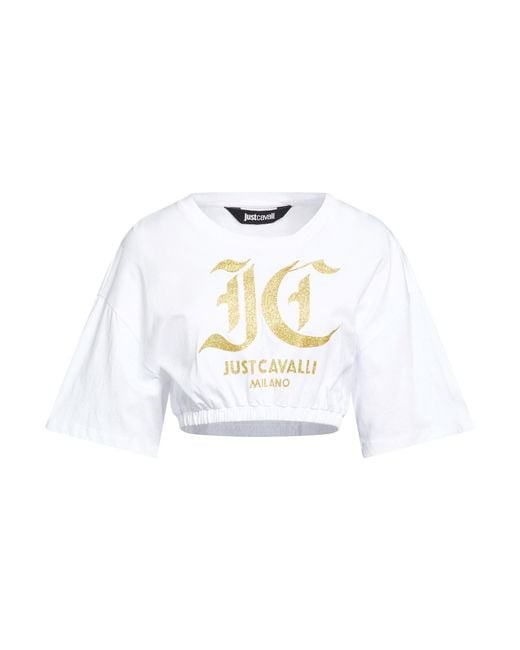 Just Cavalli White T-Shirts