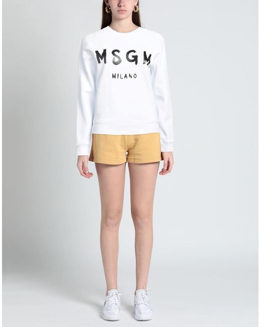 Sudadera MSGM de color White