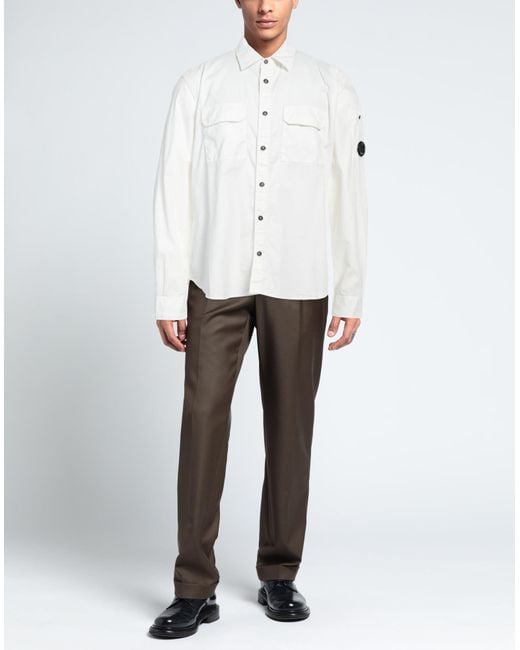Camicia di C P Company in White da Uomo