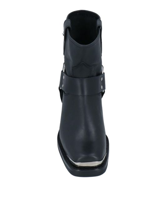 Anine Bing Black Ankle Boots