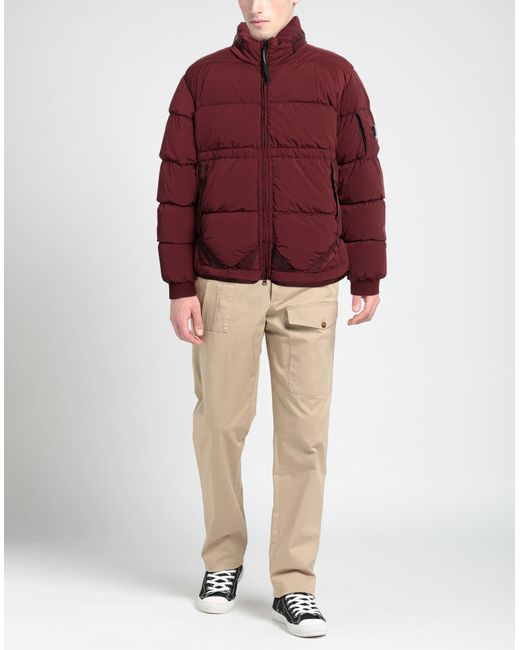 C P Company Red Puffer for men