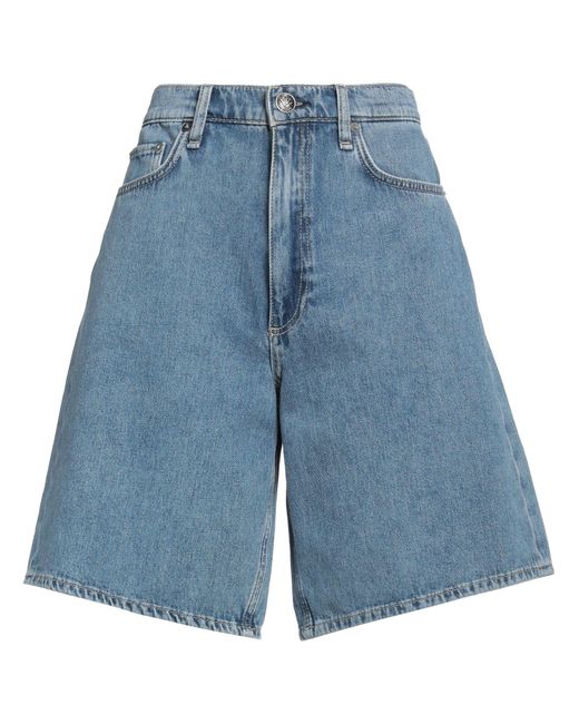 Rag & Bone Blue Denim Shorts