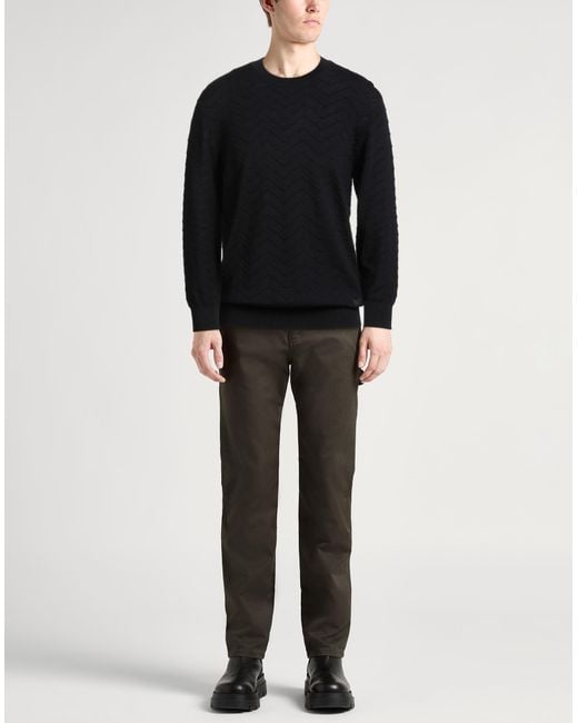 Pullover Emporio Armani de hombre de color Black