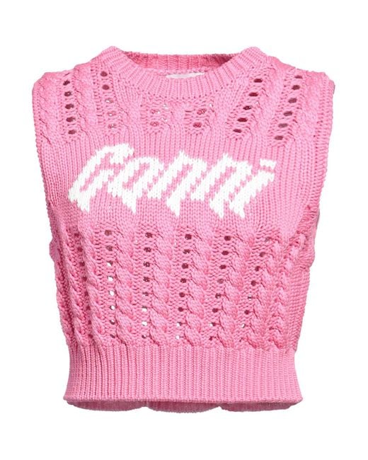 Ganni Pink Pullover