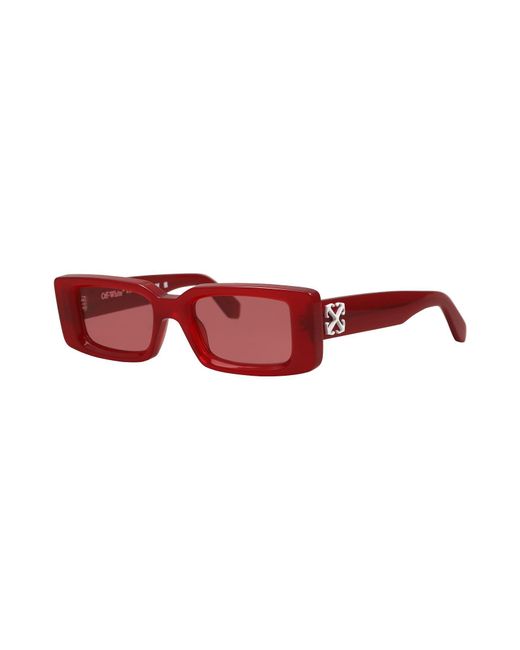 Off-White c/o Virgil Abloh Red Sunglasses