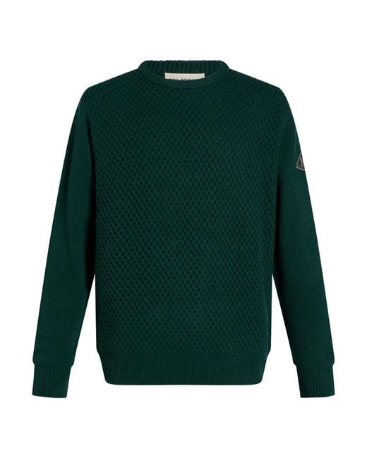 Roy Rogers Green Dark Sweater Wool, Viscose, Polyamide, Cashmere for men