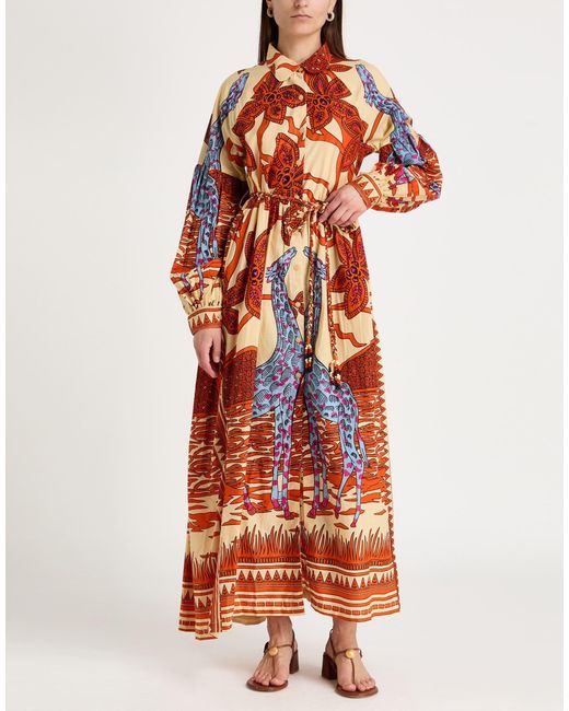 CONNOR & BLAKE Orange Maxi Dress
