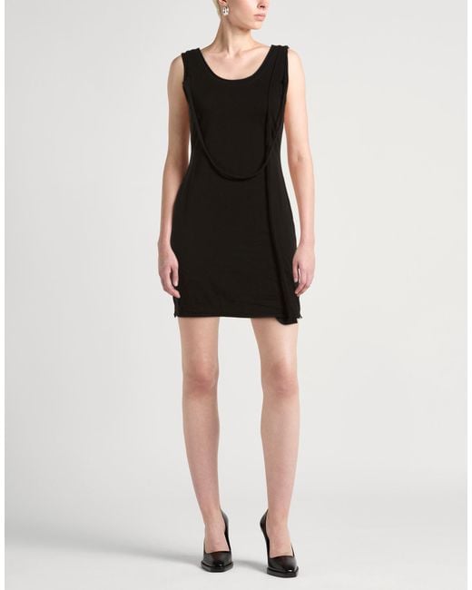 Helmut Lang Black Mini Dress