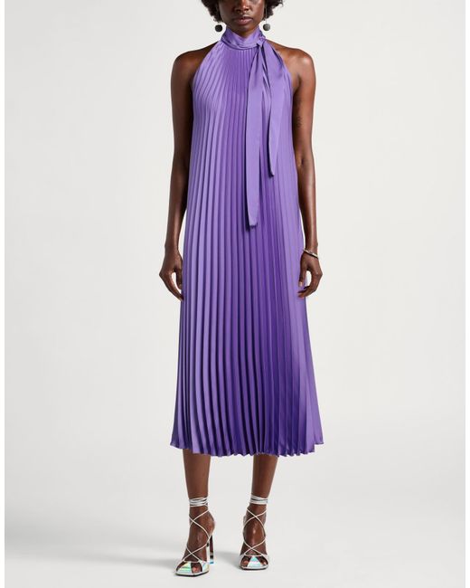 Liu Jo Purple Midi Dress
