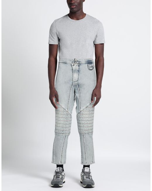 Balmain Gray Jeans for men