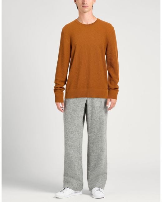 Zanone Brown Sweaters for men