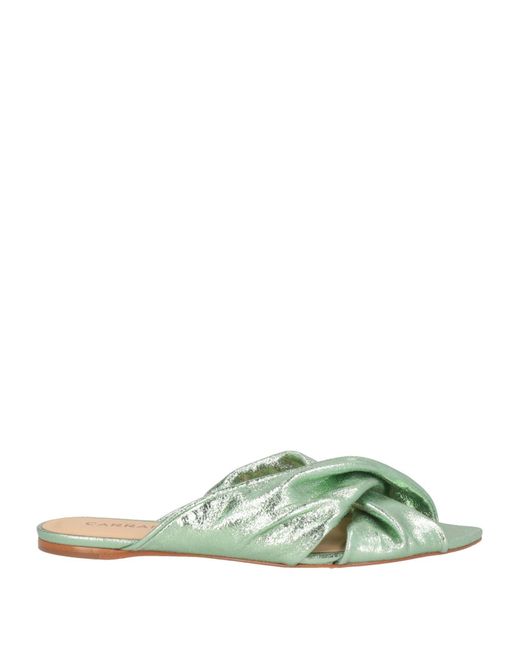 Carrano Green Sandals