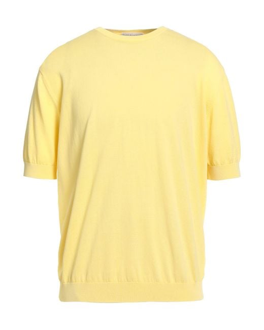 Pullover FILIPPO DE LAURENTIIS de hombre de color Yellow