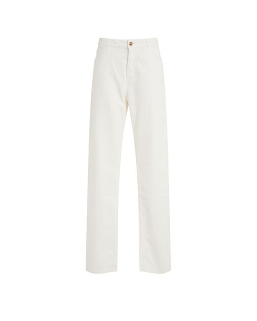 Pantalon en jean Etro en coloris White